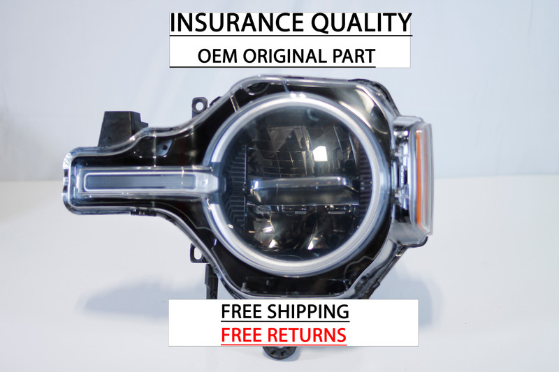 2021-2023 FORD BRONCO LEFT DRIVER SIDE LED HEADLIGHT NICE OEM ORIGINAL FACTORY