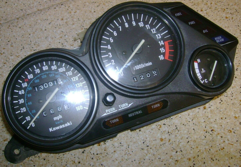 1992 Kawasaki Ninja ZX600 ZX 600 Gauges Speedometer Tachometer Cluster Dash I6