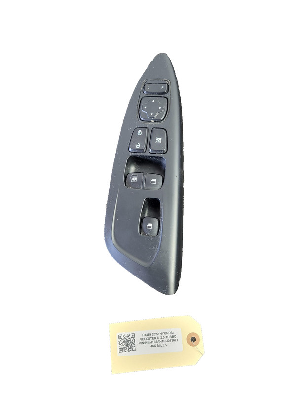 HYUNDAI VELOSTER N 2022 Front Left Door Master Power Window Switch USED OEM