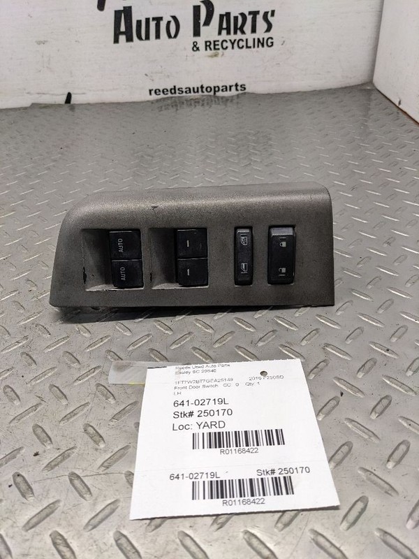 Driver Front Door Switch Driver's Window Fits 13-16 FORD F250SD PICKUP 1168422