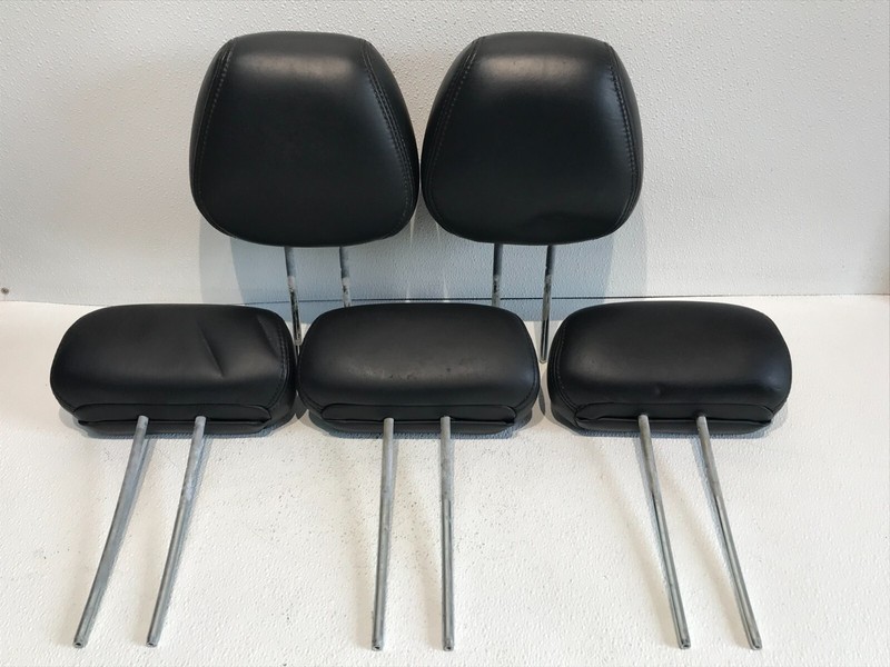 01-06 Acura MDX Head Rest Headrests Set of 5 Black