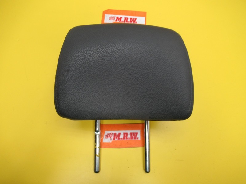 SEAT FRONT LEATHER HEAD REST HEADREST GRAY GREY CAR for 03 SAAB 9-3 4 DR SEDAN