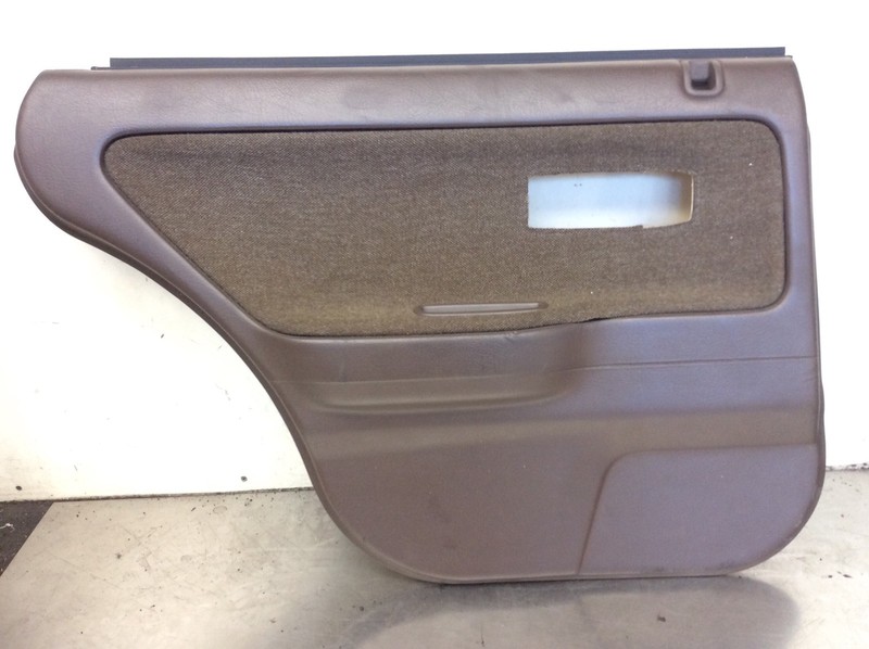 90 91 92 93 Integra 4DR Left Rear Door Panel Lining Assembly Brown Used OEM