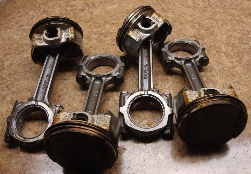 2006 Honda ST1300PA ST1300 ST 1300 PA P Engine Pistons Connecting Rods Motor 06