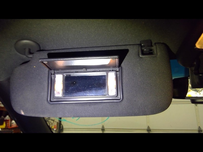 Driver Left Sun Visor With Illumination Fits 11-23 DURANGO 1666367