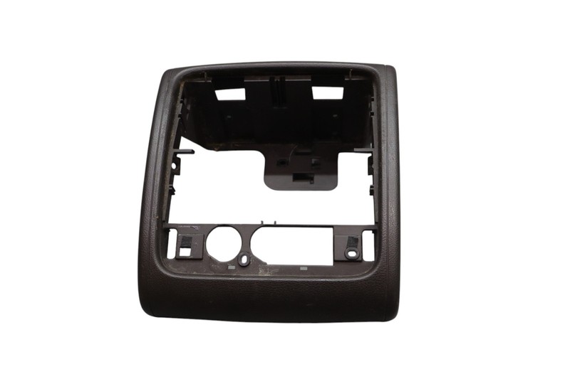 11-17 Volkswagen VW Touareg Console Back Panel Cover Trim W/ Storage Tray Oem