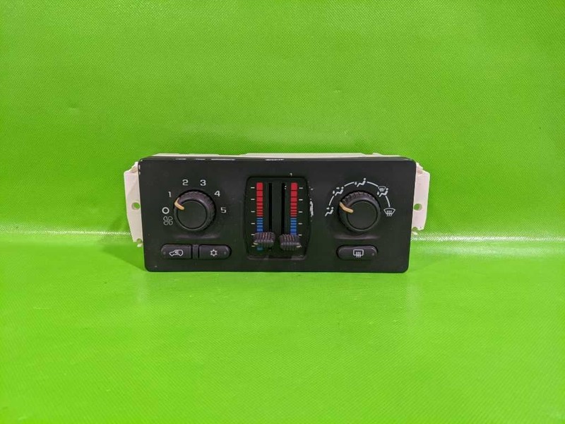 03 04 SUBURBAN TEMPERATURE CLIMATE CONTROL SWITCH W/REAR DEFROST OEM 4309-4