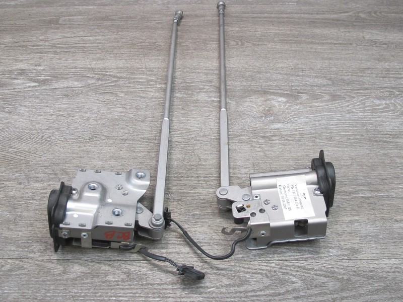 07-12 BENTLEY CONTINENTAL GTC REAR FOLDING TOP ROOF LOCK LATCH SET OF 2