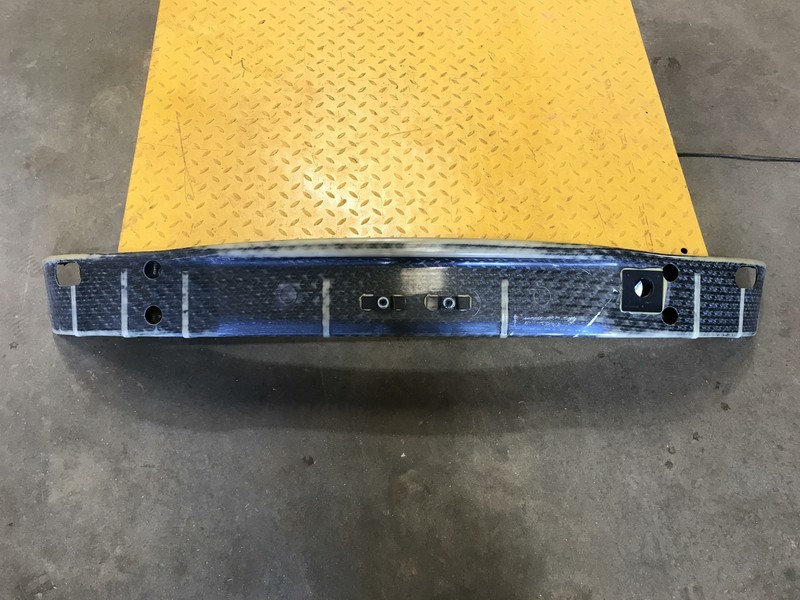 06 07 08 09 10 BMW M6 REAR BUMPER REINFORCEMENT REBAR OEM CARBON FIBER