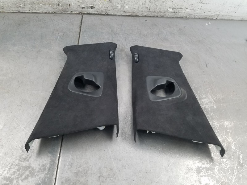 2019 BMW M5 F90 B Pillar Alcantara Trim Panels #7903 S1