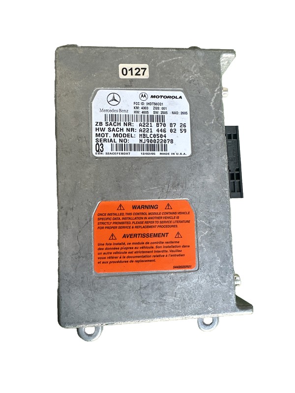 ✅ Mercedes W164 ML350 R230 SL500 E350 Voice Communication Control Module OEM ✅