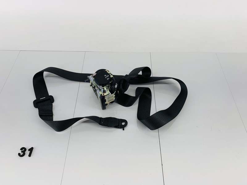 17-23 TESLA MODEL 3 REAR LEFT SIDE SECOND 2ND ROW SEAT BELT TENSIONER BLACK OEM