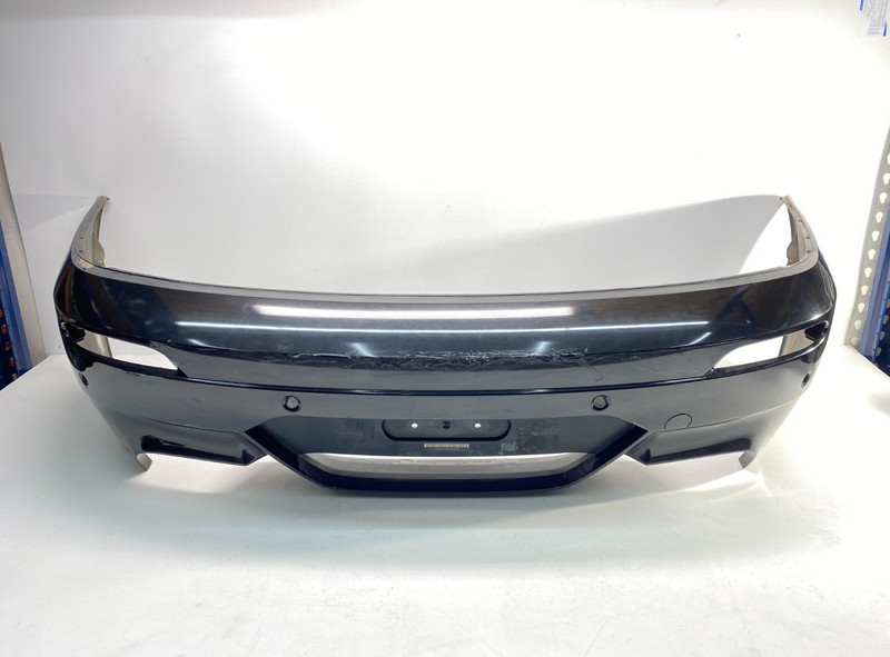 06-10 BMW E63 E64 M6 Rear Bumper Cover Panel w/ PDC Black Sapphire 475** OEM✅