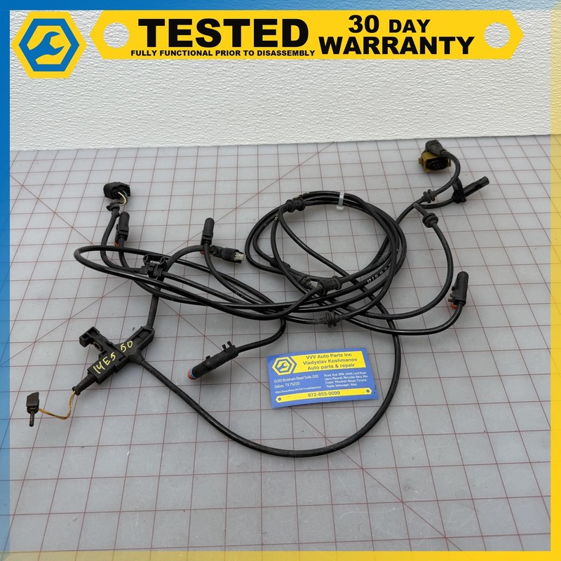 14-17 M-B E-Class W207 REAR RIGHT WHEEL SPEED ABS SENSOR W/ WIRING HARNESS OEM