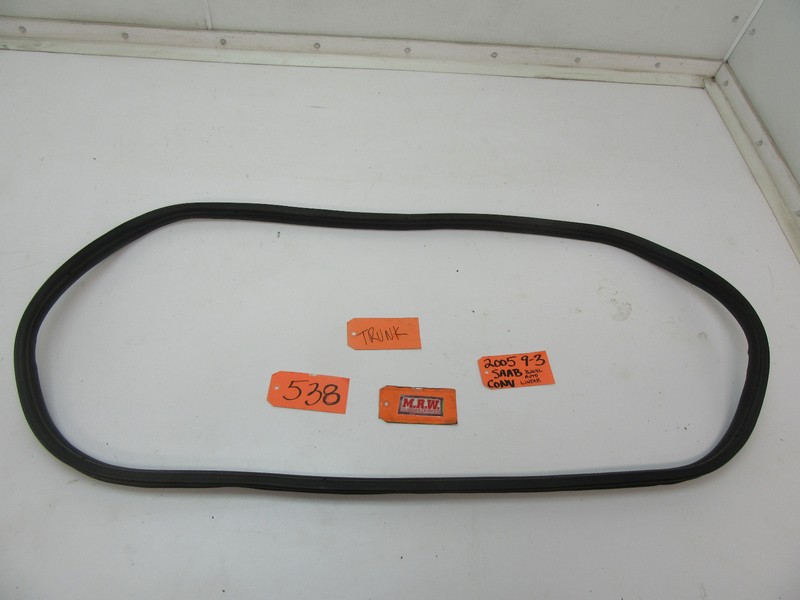 for 04 05 06 07 08 09 10 11 SAAB 9-3 CONVERTIBLE TRUNK SEAL RUBBER WEATHER STRIP