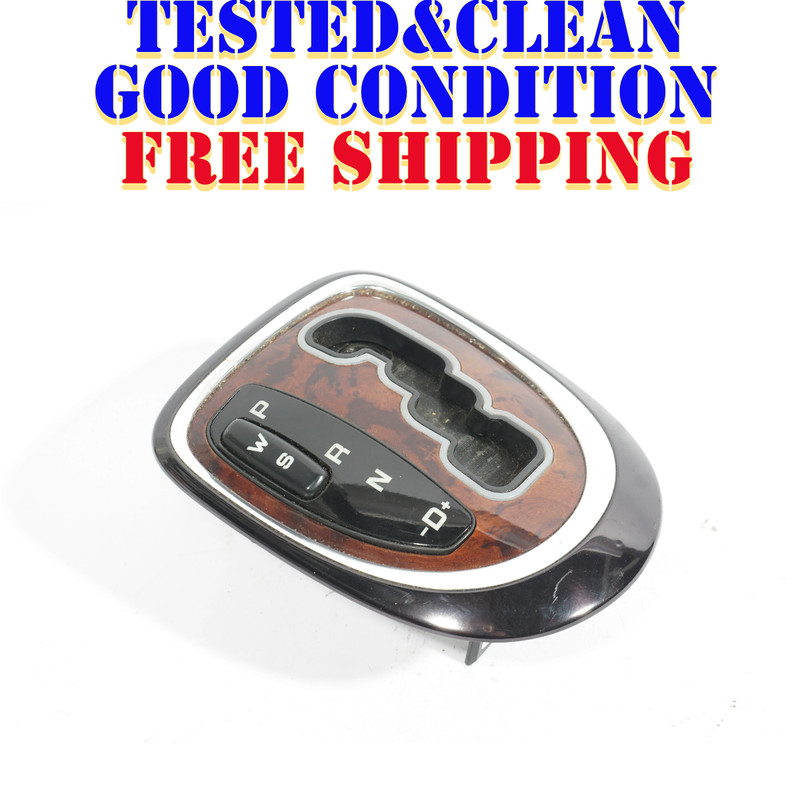 00-02 MERCEDES S500 S430 W220 CENTER CONSOLE GEAR SHIFT SHIFTER TRIM BEZEL OEM