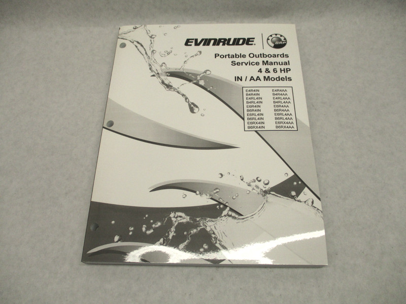 5008849 BRP Evinrude Portable Outboard Service Manual 4-6 HP 2012 IN/AA