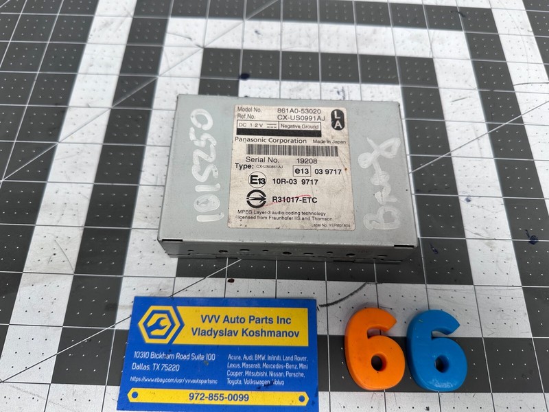 06-08 LEXUS IS MULTIMEDIA INTERFACE MODULE OEM