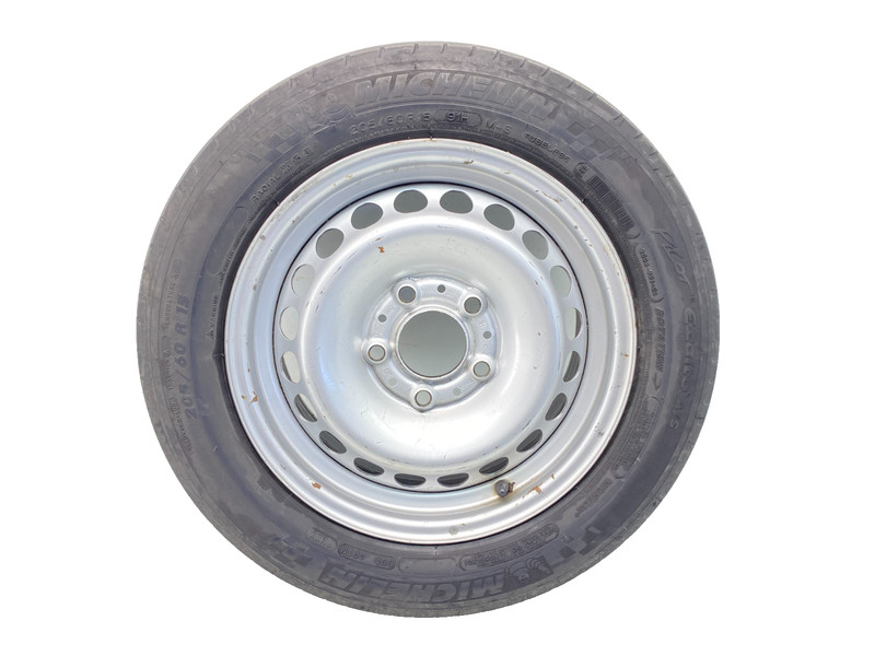 91-99 BMW E36 3 Series 15 Inch Emergency Spare Wheel Tire Silver 7x15 ET:47 OEM✅