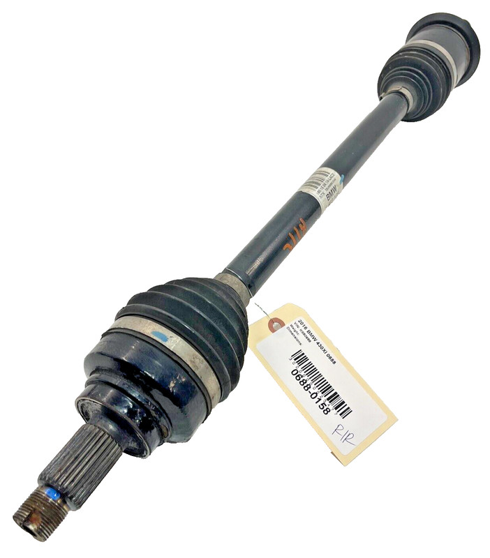 2017-20 BMW 430xi F32 F33 Rear Passenger Side Axle Output CV Shaft Halfshaft OEM