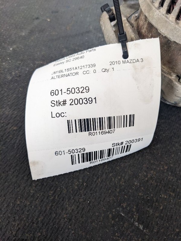 Alternator Fits 10-13 MAZDA 3 1169407