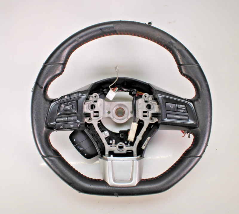 2016-2021 SUBARUWRX Steering Wheel Assembly W/ RED STITCHING OEM