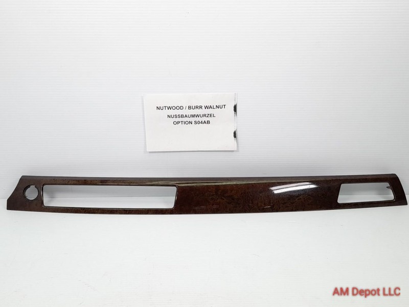 2008 BMW 335i 335xi 328i E90 E93 E92 Dash Passenger Trim Burr Walnut 51456985540