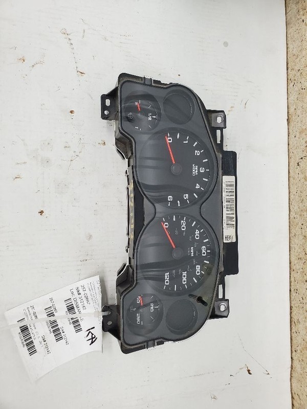 Speedometer Cluster MPH US Market Fits 07-10 SIERRA 1500 PICKUP 295848