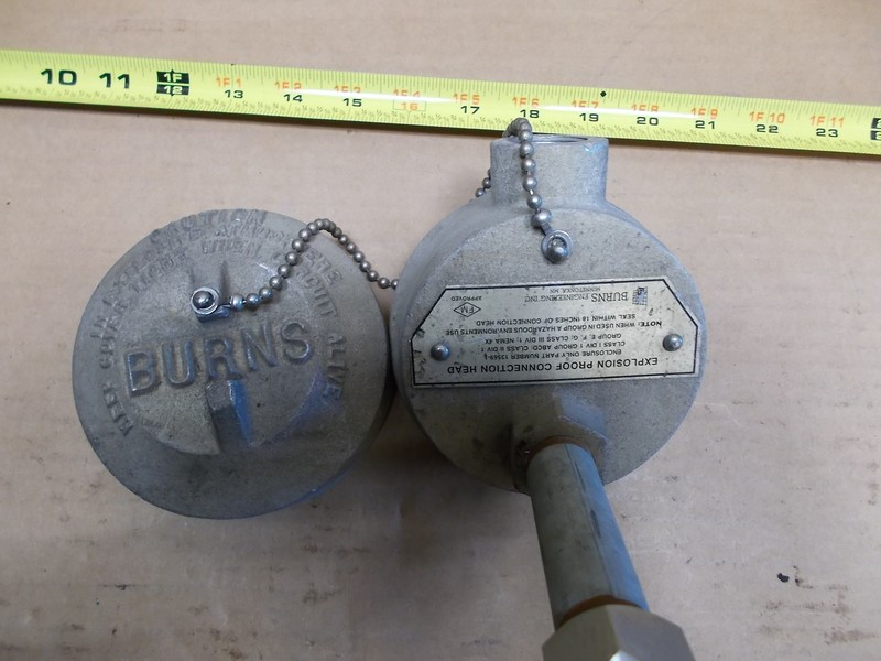 Burns Explosion Proof Connection Head 13569-1 w/ Omega S.S.304 *FREE SHIPPING*