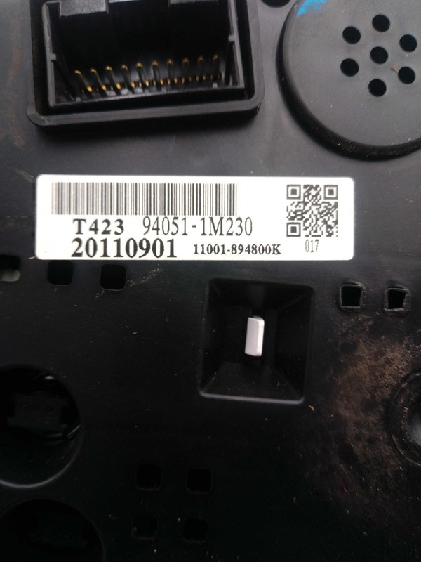 2012 KIA Forte Speedometer Gauge OEM Red 139K Miles NJ25-23994-610153