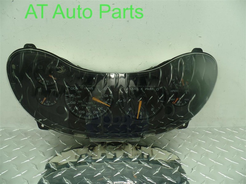 2000 SONOMA BLAZER JIMMY S10 SPEEDOMETER HEAD CLUSTER 16267425