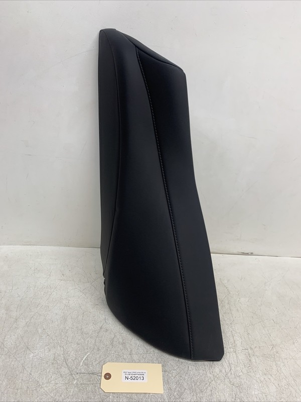 TESLA MODEL 3 REAR LEFT DRIVER SEAT BOLSTER BLACK 1096027-01-J 52013 U14