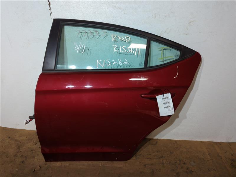 2020 Hyundai Elantra Left Rear Door Red OEM 650717 77K Mileage