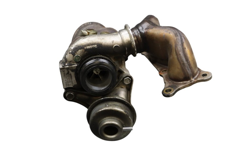 07-16 BMW Z4 E89 Front Turbocharger w/ Exhaust Manifold & Hose Tube Oem