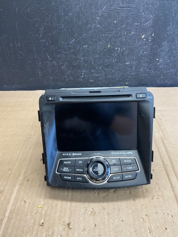 2011 to 2014 Hyundai Sonata Radio Navigation Screen Display Oem AE1726 DG