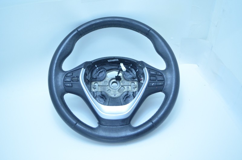 12-18 BMW F30 328I 335I STEERING DRIVER WHEEL W SWITCHES OEM