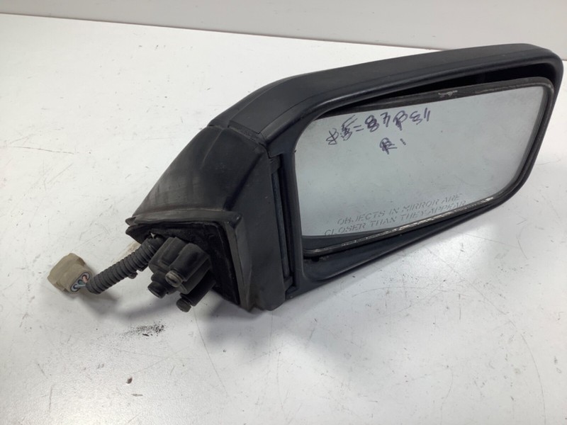 85-87 Honda Prelude SI RIGHT Passenger Side Door Mirror Black Power OEM
