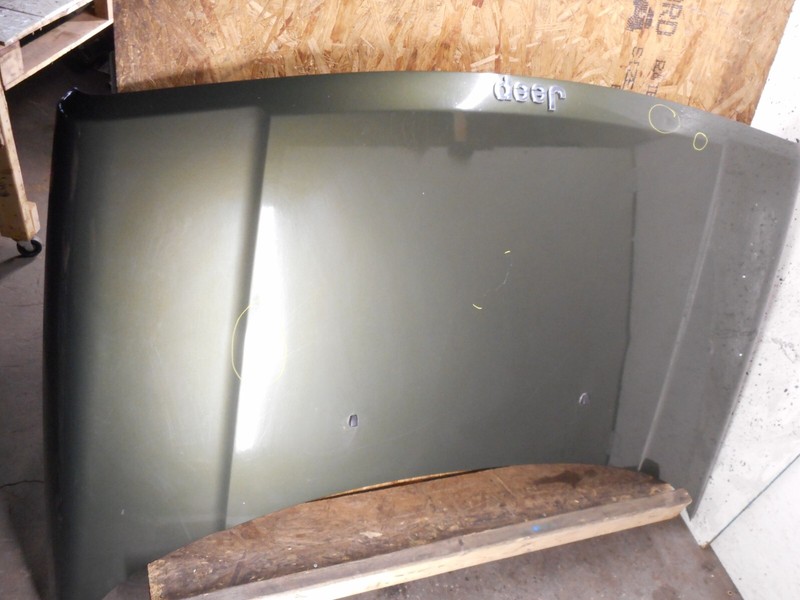 Jeep Patriot Hood Bonnet Green PGJ OEM 07 08 09 10 11 12 13 14 15 16 17