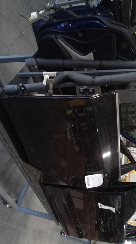 2016 Hyundai Elantra Left Rear Door Black 175588 120K Miles Used OEM Part