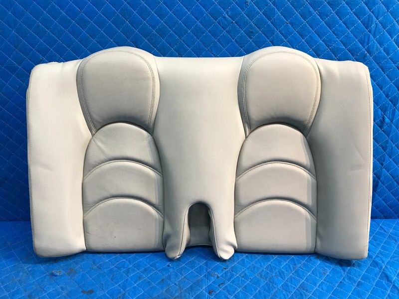 00-06 Jaguar X100 XKR Convertible Rear Seat Upper Top Cushion Beige OEM
