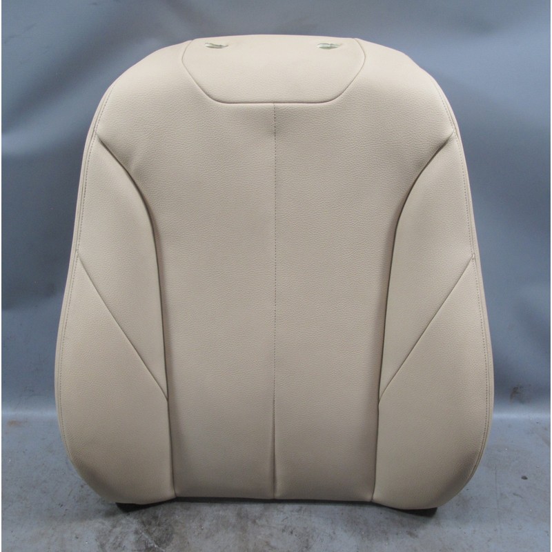 2012-2017 BMW F30 3-Series Right Front Passengers Seat Backrest Beige Vinyl Heat