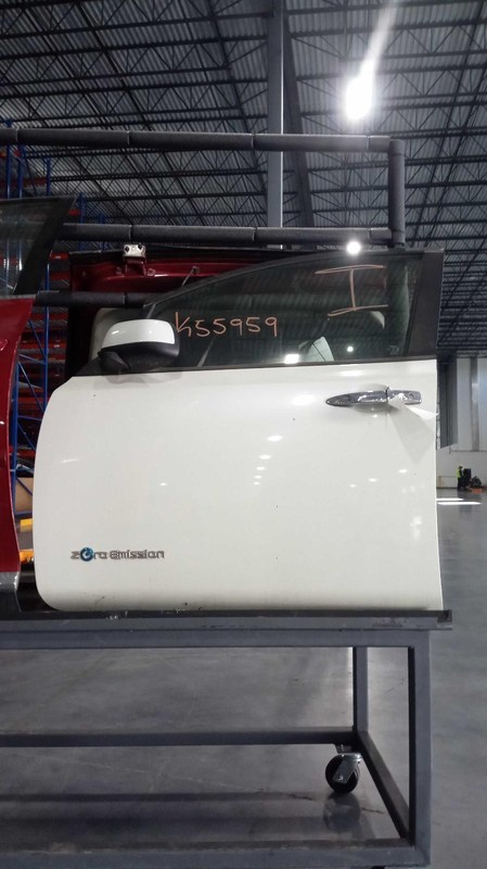 2011 Nissan Leaf LH Door White OEM Used 4DR Hatchback PW PL PM 48000 Miles