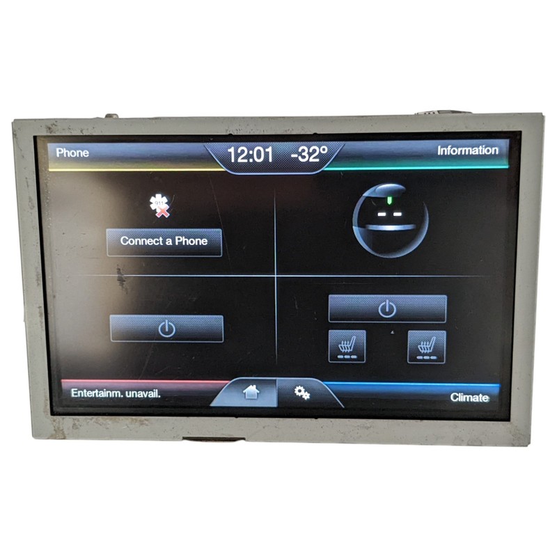 2013-2015 Ford Explorer Dash Radio Information 8" Display Screen DB5T-18B955-FA