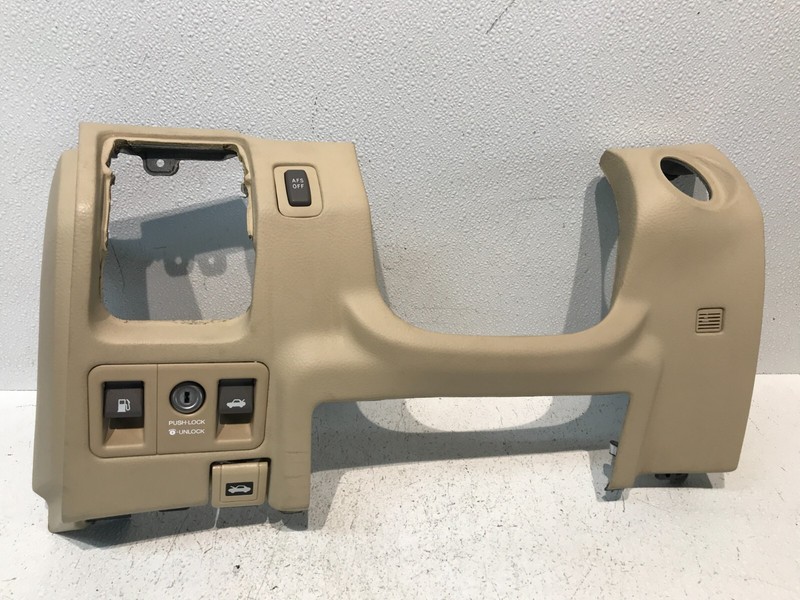2004 LEXUS LS430 DRIVER LEFT LOWER DASH KNEE BEZEL Beige LA07 SWITCH PANEL OEM