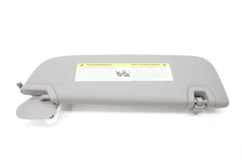 2010-2016 Porsche Panamera 970 4.8L Gray Driver Left Side Sun Visor