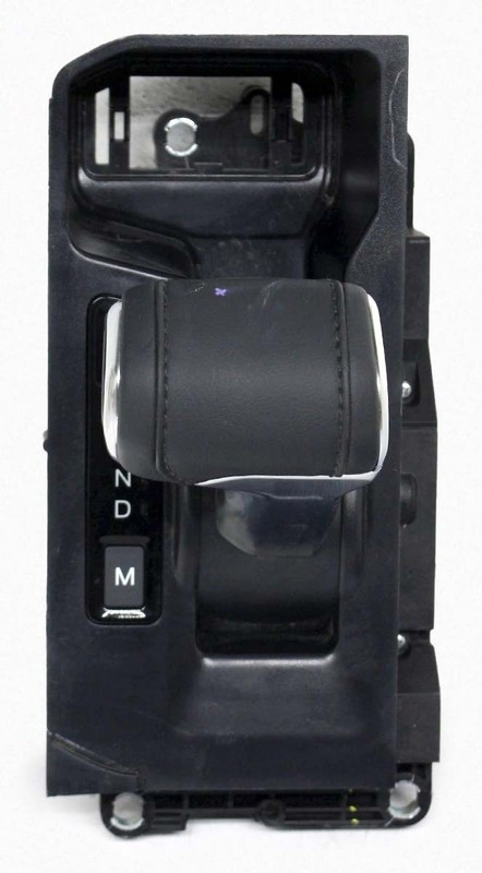 OEM Transmission Shifter Knob For Ford F150 Black leather Chrome RL3P-7P427-DF