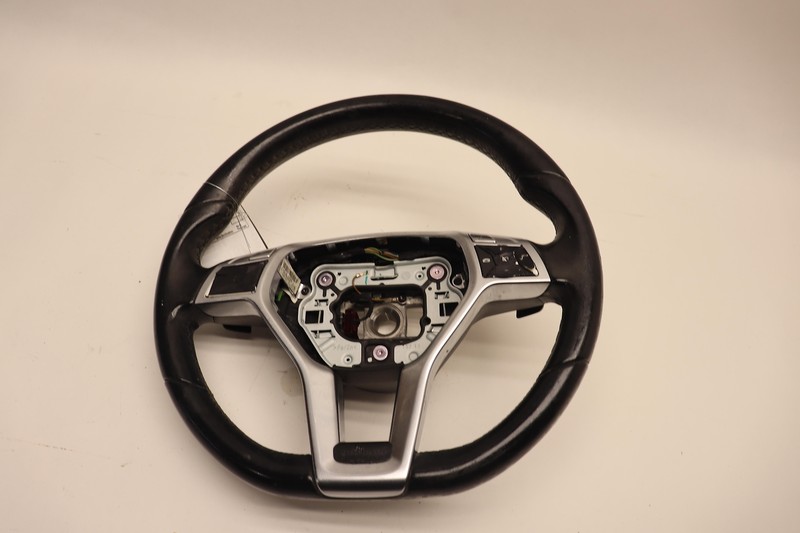 2013-2016 MERCEDES SLK250 R172 STEERING WHEEL LEATHER W/ CONTROL SWITCH OEM