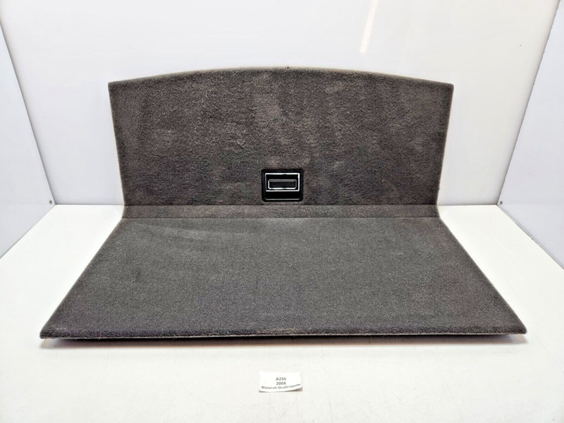 ✅ 03-08 OEM Maserati Quattroporte Interior Trunk Liner Spare Tire Cover Trim