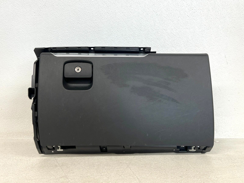 ⭐2017-2020 JAGUAR F-PACE DASH GLOVEBOX STORAGE COMPARTMENT BLACK OEM LOT2566