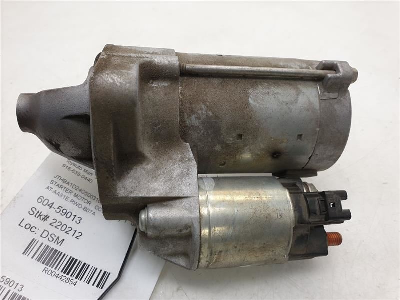 18-19 LEXUS GS300 1.7KW STARTER MOTOR ASSEMBLY
